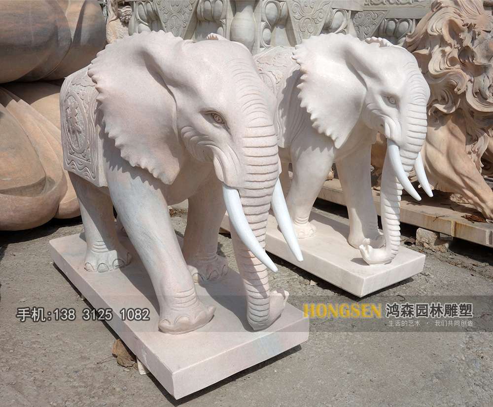 石雕大象-SDDX1003
