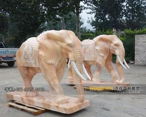 石雕大象-SDDX1004